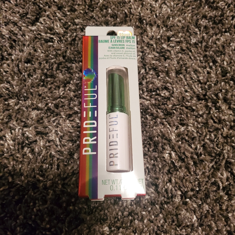 *Free Prideful SPF Lip Balm in Melon